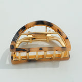 Rosalie Solid | Small Half Moon Metal Claw Clip