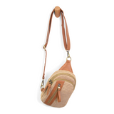 Natural Straw Skyler Sling Bag