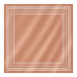 Paisley Border Print Satin Silk Square Scarf