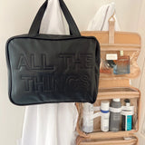 Leather Travel Hanging Bag