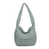 Letta Quilted Puffer Bag