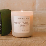 Wildflower and Salt 15oz Candle