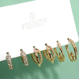 Trio Huggie Hoop Earrings