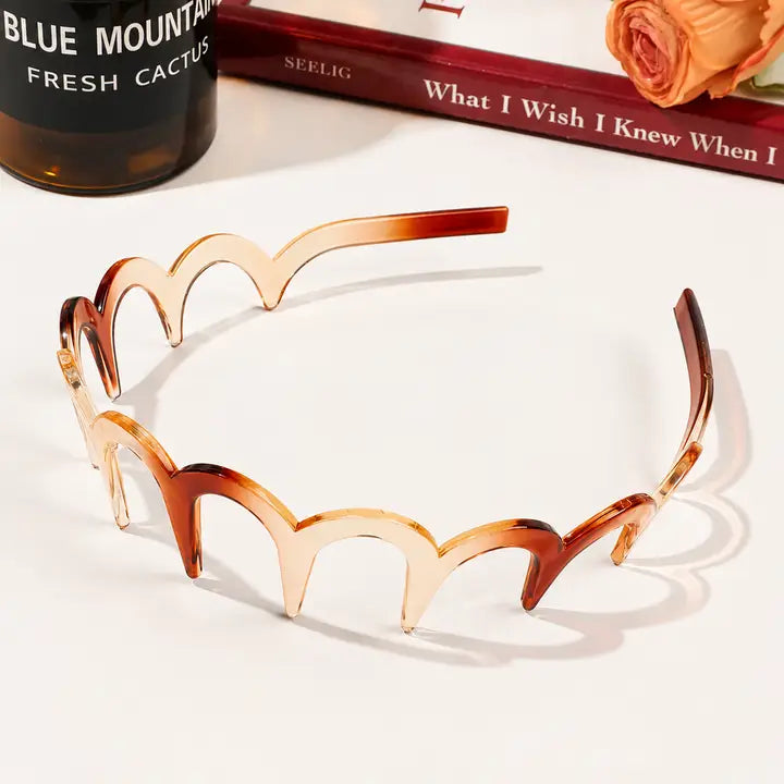 Wave Toothed Headband
