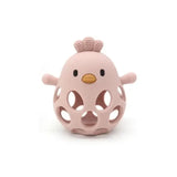 Clucky Chicken Silicone Teething Toy