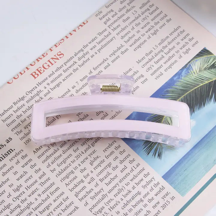 Large Border Claw Clip