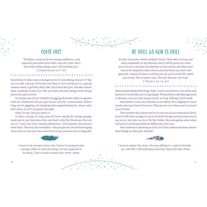 God Calls You Courageous, Girl Devotional
