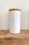 Beckett Canister w/ Wood Top