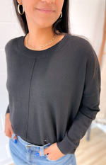 Tory High/Low Relaxed Sweater [S-3XL]