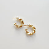 Lily Twist Hoops Earrings