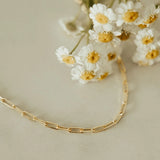 Madeline Gold Filled Paperclip Necklace