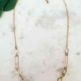 Dainty Chain Link Gold Necklace