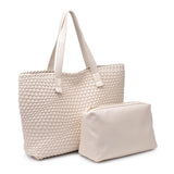 Piquant Woven Tote