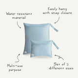 Water Resistant Wet Bags (set of 2)