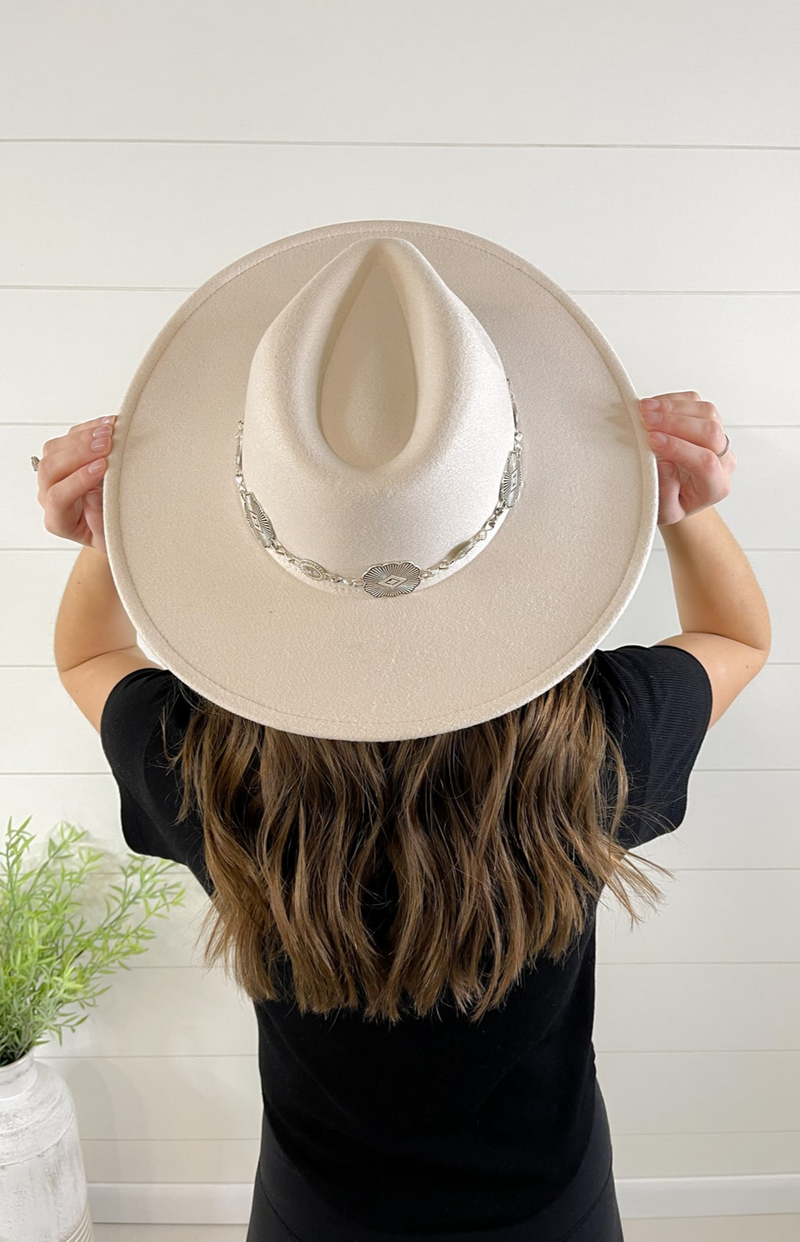 Weekends Out West Beige Hat