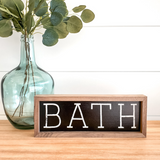 BATH Sign