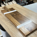 Rectangle Wood/White Serving Board